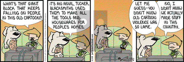 DeFlocked on Saturday January 19, 2019 Comic Strip