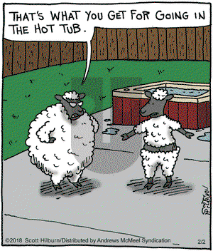 The Argyle Sweater on Friday February 2, 2018 Comic Strip