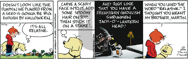 Red and Rover on Monday October 26, 2020 Comic Strip