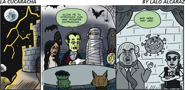 La Cucaracha on Sunday October 18, 2020 Comic Strip