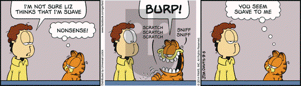 Garfield on Friday September 5, 2014 Comic Strip