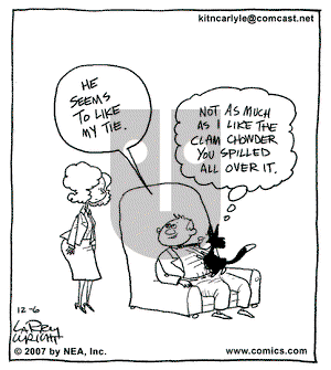 Kit 'N' Carlyle on Thursday December 6, 2007 Comic Strip