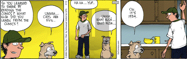 Get Fuzzy on Saturday February 13, 2016 Comic Strip