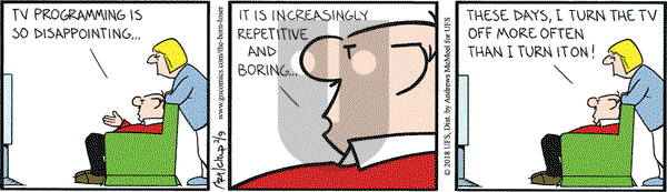 The Born Loser on Friday February 9, 2018 Comic Strip