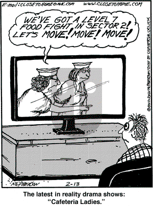 Close to Home on Saturday February 13, 2010 Comic Strip