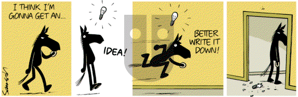 Dark Side of the Horse on Wednesday August 8, 2012 Comic Strip