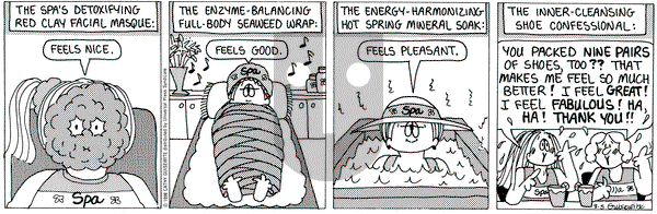 Cathy Classics on Wednesday August 5, 1998 Comic Strip