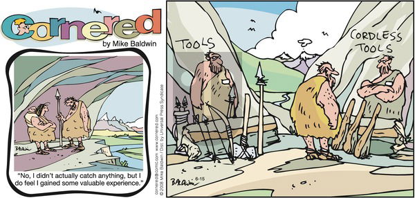 Cornered on Sunday June 15, 2008 Comic Strip
