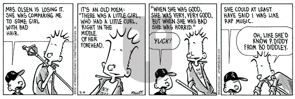 Frazz on Saturday March 9, 2002 Comic Strip