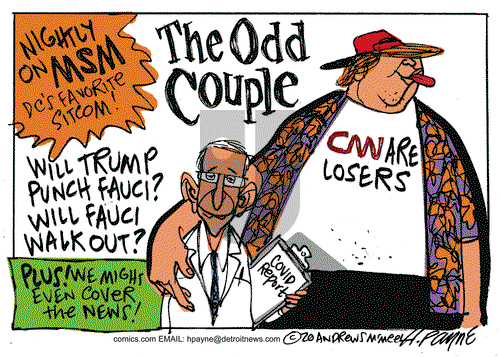 Henry Payne on Friday April 17, 2020 Comic Strip