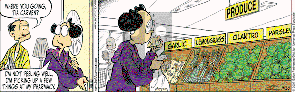 Baldo on Tuesday November 20, 2007 Comic Strip