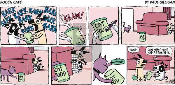 Pooch Cafe on Sunday July 21, 2019 Comic Strip