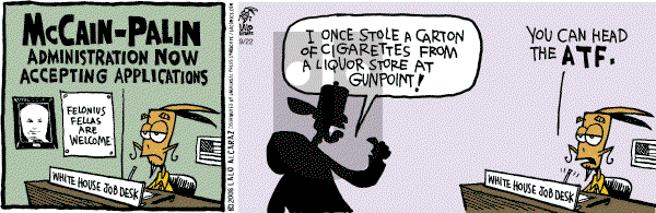 La Cucaracha on Saturday November 8, 2008 Comic Strip