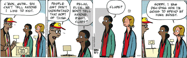 Lucky Cow on Thursday October 27, 2005 Comic Strip