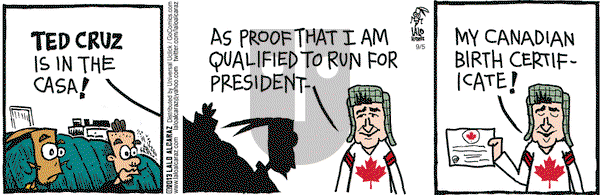 La Cucaracha on Thursday September 5, 2013 Comic Strip