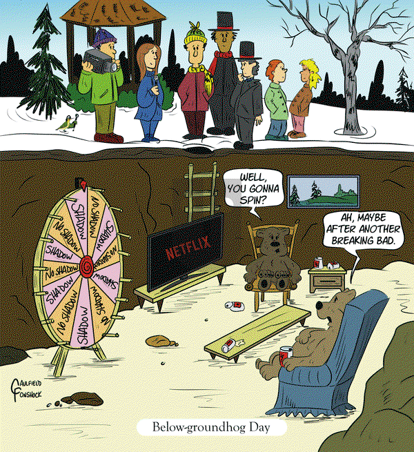 Yaffle on Friday January 31, 2025 Comic Strip