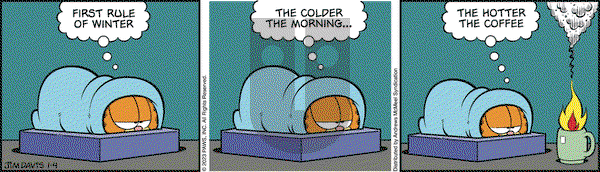 Garfield - Wednesday January 4, 2023 Comic Strip