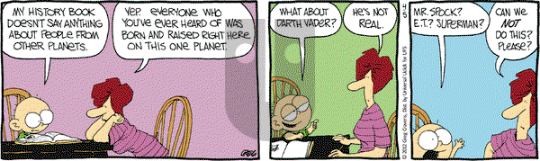 The Buckets on Thursday April 5, 2012 Comic Strip