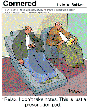 Cornered on Wednesday May 31, 2017 Comic Strip