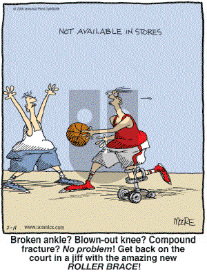 In the Bleachers - Saturday February 11, 2006 Comic Strip