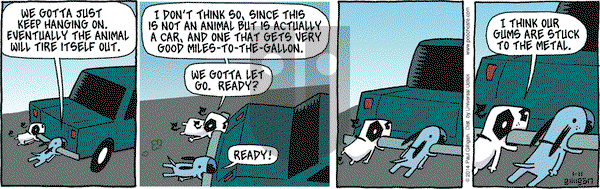 Pooch Cafe on Saturday January 11, 2014 Comic Strip