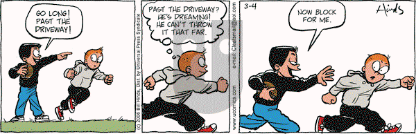 Cleats on Saturday March 4, 2006 Comic Strip