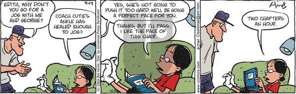 Cleats on Monday September 19, 2005 Comic Strip