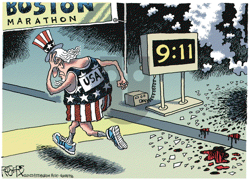 Rob Rogers on Wednesday April 17, 2013 Comic Strip