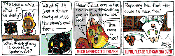 Breaking Cat News - Wednesday March 15, 2023 Comic Strip