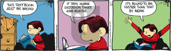 The Buckets on Thursday January 27, 2011 Comic Strip