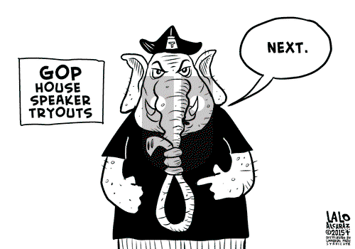 Lalo Alcaraz on Tuesday October 13, 2015 Comic Strip