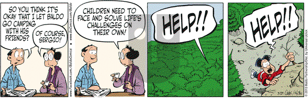 Baldo on Monday July 29, 2013 Comic Strip