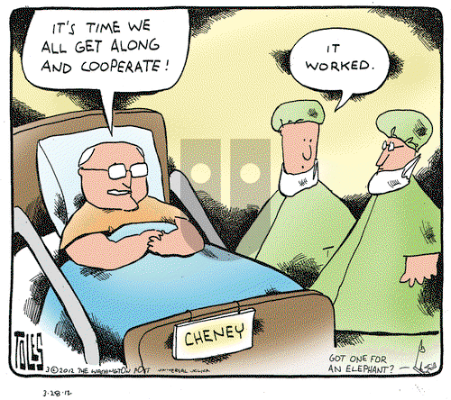 Tom Toles on Wednesday March 28, 2012 Comic Strip