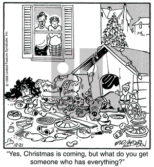 Marmaduke on Monday December 21, 1998 Comic Strip