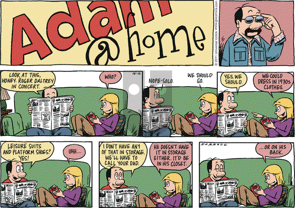 Adam@Home on Sunday October 16, 2011 Comic Strip