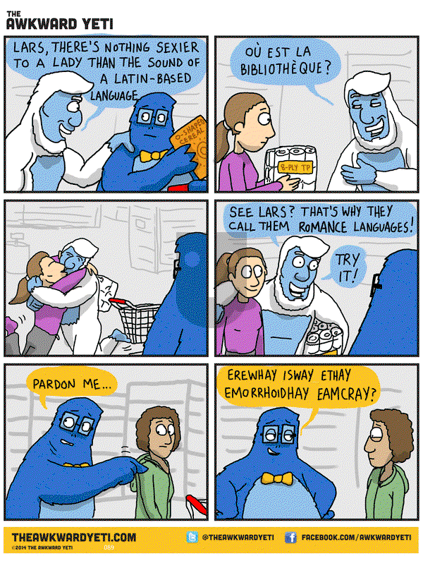 The Awkward Yeti on Monday January 26, 2015 Comic Strip