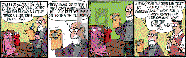 Monty on Friday November 11, 2011 Comic Strip