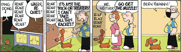 Drabble on Tuesday October 29, 2013 Comic Strip