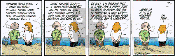 Doonesbury on Saturday June 7, 2014 Comic Strip