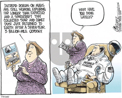 Stuart Carlson on Monday January 16, 2006 Comic Strip