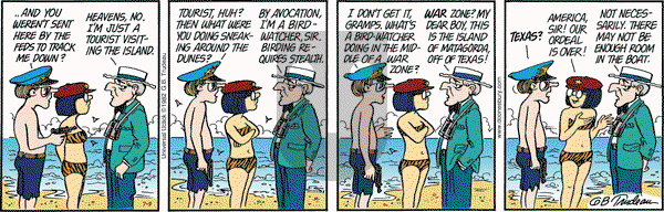 Doonesbury on Thursday July 9, 2015 Comic Strip