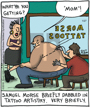 The Argyle Sweater on Saturday January 27, 2018 Comic Strip