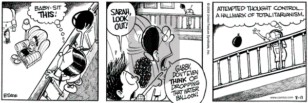 Grand Avenue on Wednesday August 13, 2003 Comic Strip