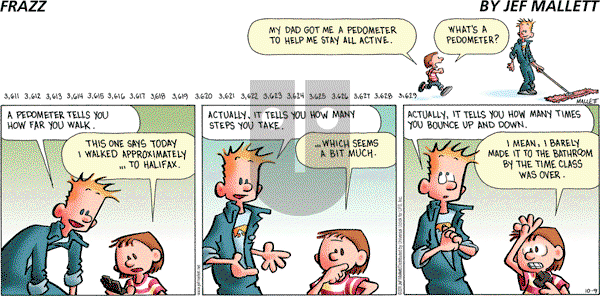 Frazz on Sunday October 9, 2011 Comic Strip