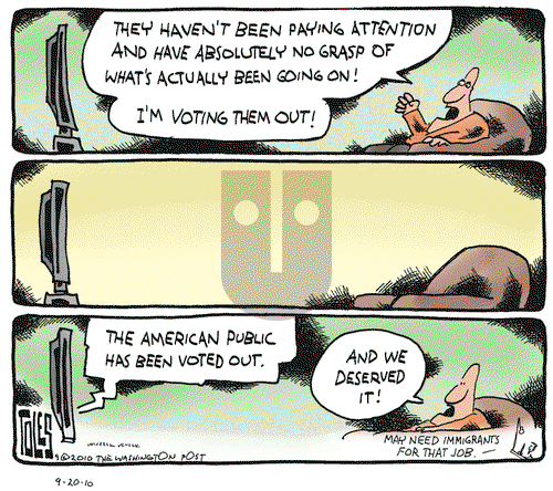 Tom Toles on Monday September 20, 2010 Comic Strip