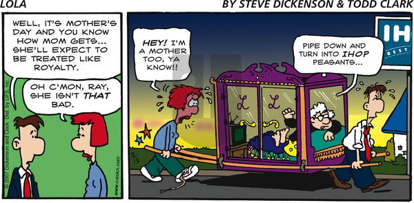Lola on Sunday May 13, 2007 Comic Strip