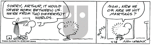 Miss Peach on Thursday October 9, 2025 Comic Strip