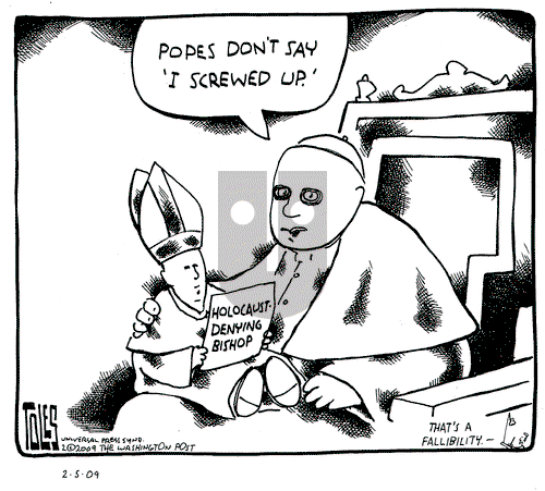 Tom Toles on Thursday February 5, 2009 Comic Strip