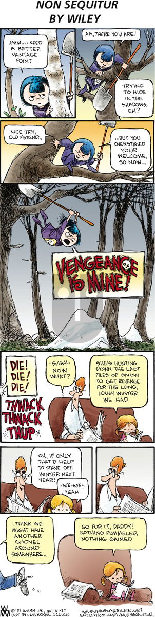 Non Sequitur on Sunday April 27, 2014 Comic Strip