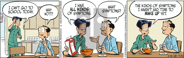 Baldo on Monday April 16, 2018 Comic Strip